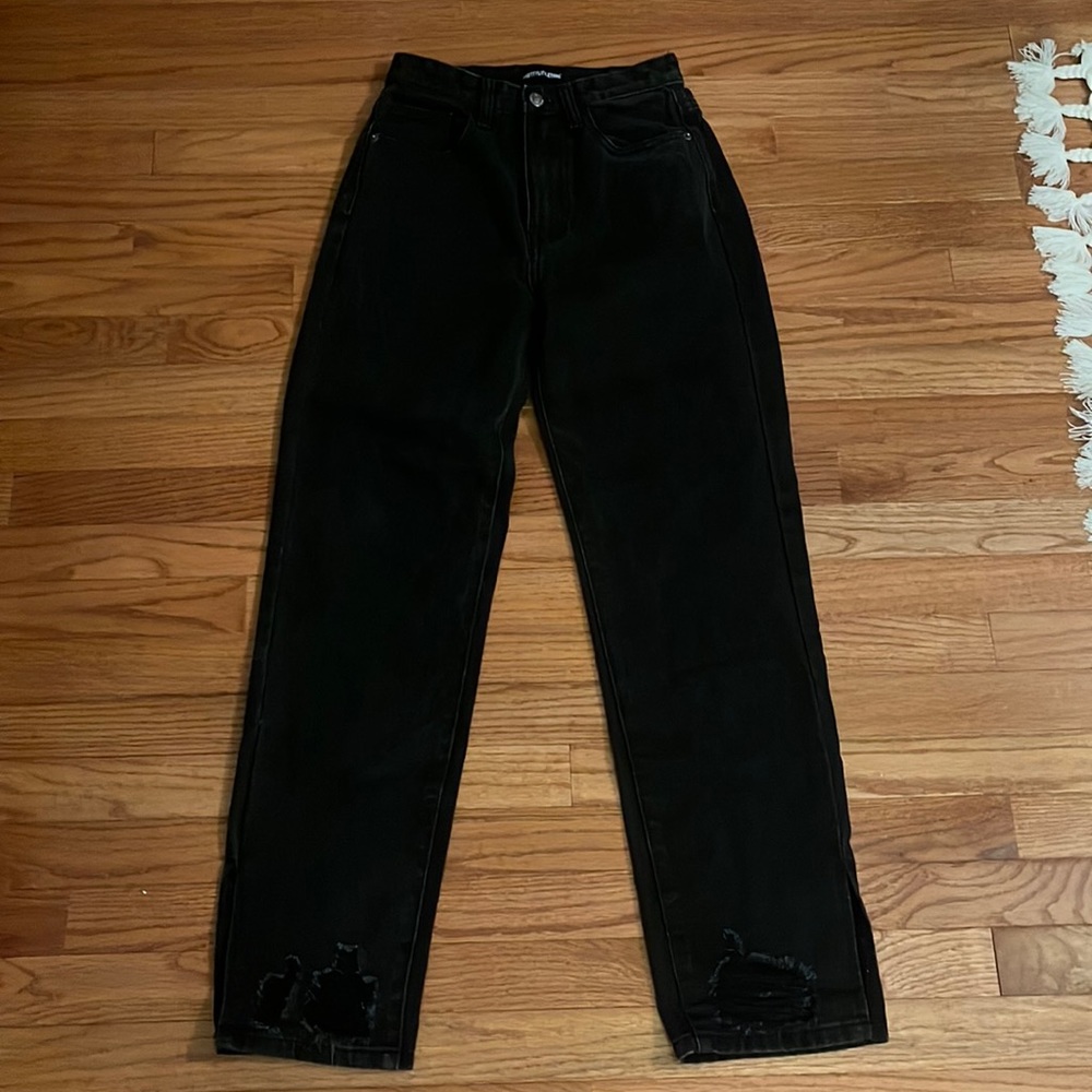 Womens black jeans